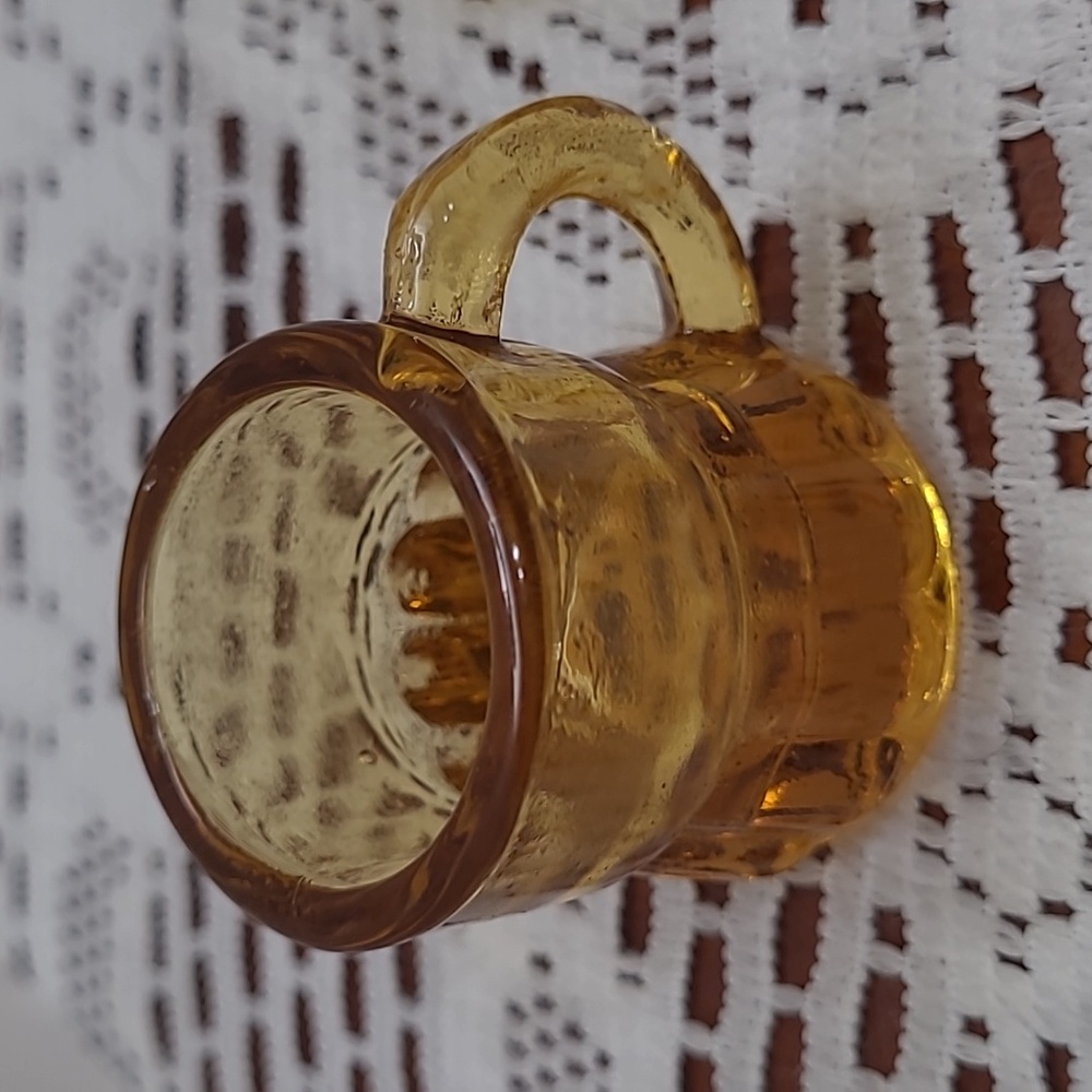 Federal Glass Mini Beer Mug Shot Glasses - Picture 4 of 11